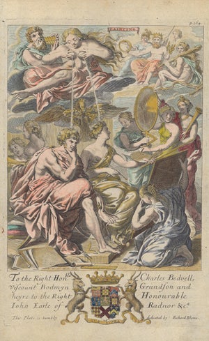 1686 Frederick Hendrik Van Hove Engraving "The Painting"