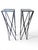 Classical Wrought Iron Pedestals, 1950s, Set of 2 For Sale - Image 3 of 12