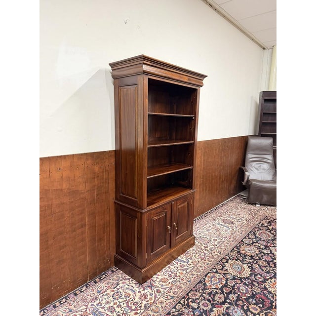 English Bookcase in Teak For Sale - Image 3 of 13