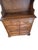 Wood Vintage Richardson Brothers Solid Wood Country Hutch Cabinet With Glass Display Doors For Sale - Image 7 of 8