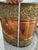 Antique Copper & Repoussé Brass Victorian-Style Wastepaper Basket / Decorative Waste Bin For Sale - Image 9 of 12