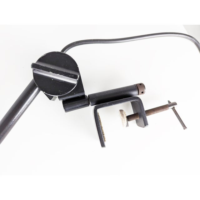 Aluminum & Black Metal Sintesi Table Lamp by Ernesto Gismondi for Artemide, 1970s For Sale - Image 14 of 16