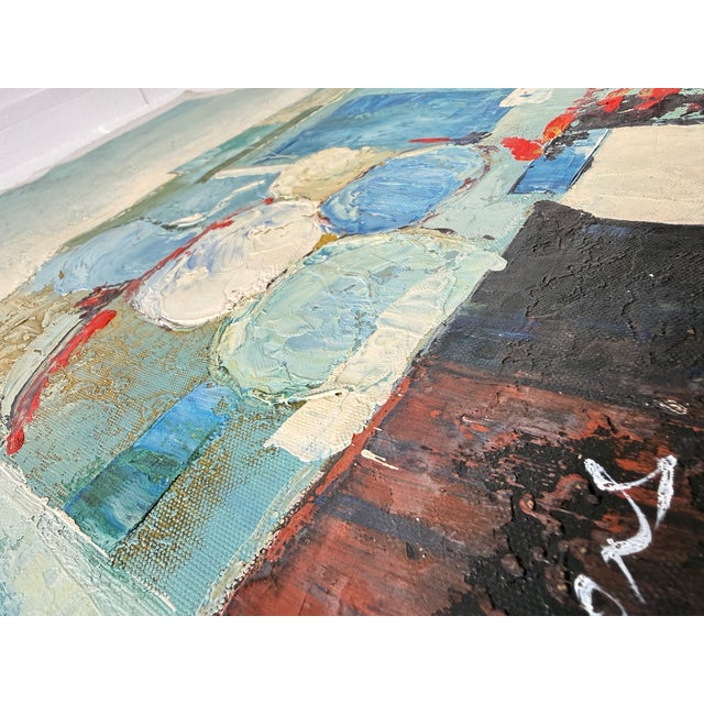 Larry Poons, Abstract Composition, 2003, Oil Painting on Canvas For Sale - Image 14 of 17