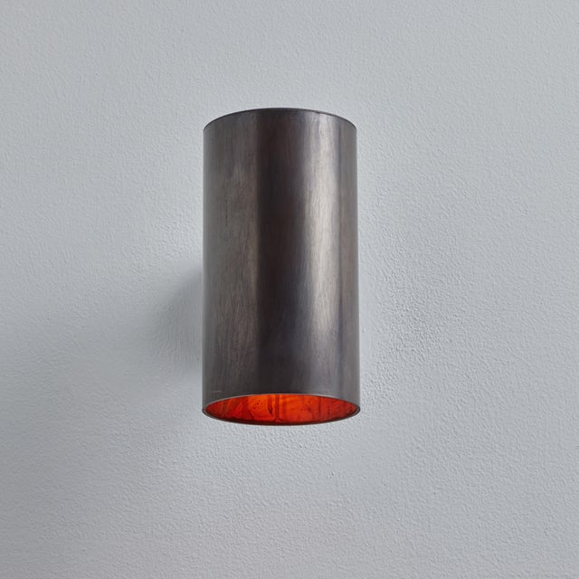 Hans-Agne Jakobsson C627/110 'Rulle' Brown Patinated Outdoor Sconces - a Pair For Sale - Image 10 of 12