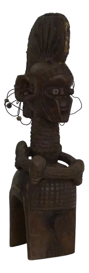 Large African Baga Nimba Statue, Guinea, 1960s-1970s