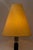 1930s Large Art Deco Wooden Table Lamp with Fabric Shade, Vienna, 1930s For Sale - Image 5 of 12