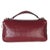 Gucci Red Lambskin GG Milano Small Top Handle Shoulder Bag For Sale - Image 4 of 8