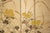 Champagne "Tit and Chrysanthemums", Showa Era Japanese Painted Silk Bybu Screen For Sale - Image 8 of 18