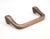 Traditional Set of Vintage 4.25 In. Brass Curved Drawer Pulls For Sale - Image 3 of 6
