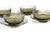 Fruit salad service is a glass set realized in 1970s. A modern set of 4 glass plates and bows. Perfect to serve your dishes!