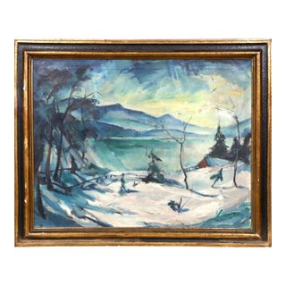 Wolf Rohricht, German Landscape, Oil Painting For Sale