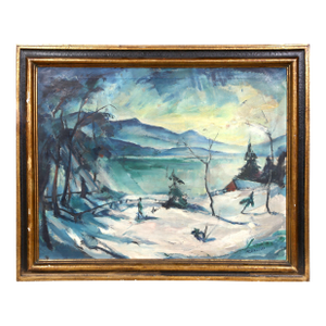 Wolf Rohricht, German Landscape, Oil Painting