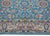 Sky Blue Vintage Balkhan Kilim Rug For Sale - Image 8 of 12