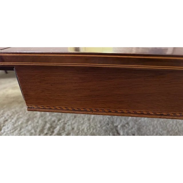 Wood Pottast Antique Mahogany Table -2 Large Table Extensions For Sale - Image 7 of 9