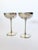 Perfect for a toast or wedding reception! A pair of vintage silver plate long stem champagne coupes made in Italy by...
