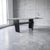 Postmodern Black Cast Iron Dining Table with Glass Top, 1980s For Sale - Image 15 of 15