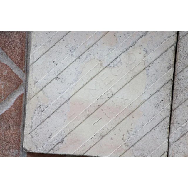 20th Century Tin-Glazed Pottery Tiles - a Pair For Sale - Image 6 of 8