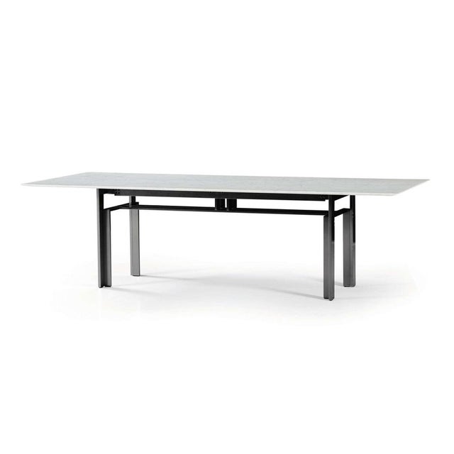 Doge large dining table designed by carlo scarpa. manufactured by cassina (italy) ultrarational emblem a sculptural...