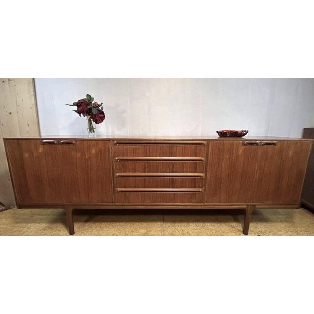 Mid-Century English Teak Sideboard by Tom Robertson for A.H. McIntosh, 1960s For Sale - Image 12 of 13