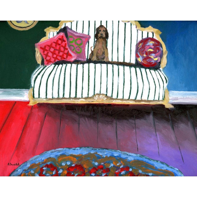 There are several mini paintings within this painting. Size: 11 x 14 inch Materials: Oil on Canvas Board The painting is...