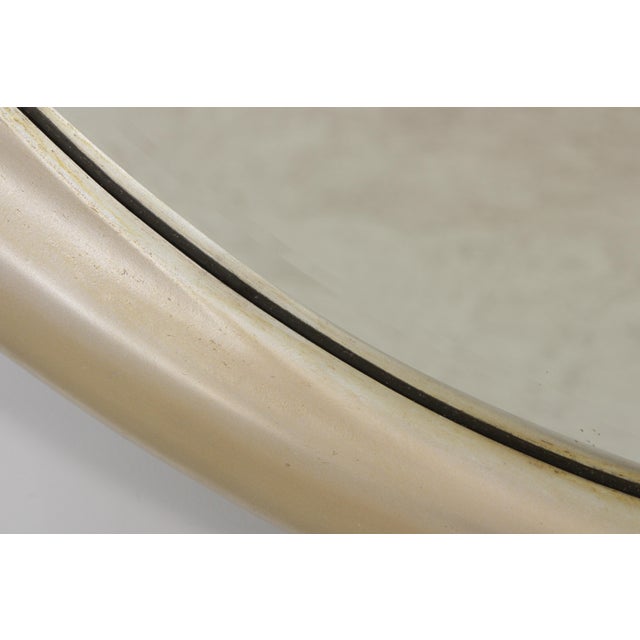 Gold Friedman Brothers #7093 Notting Hill Silver and Gold Mirror For Sale - Image 8 of 12