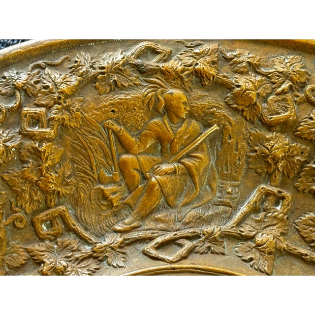 Bronze French Relief Plaque American Indian War Attack For Sale In San Francisco - Image 6 of 8