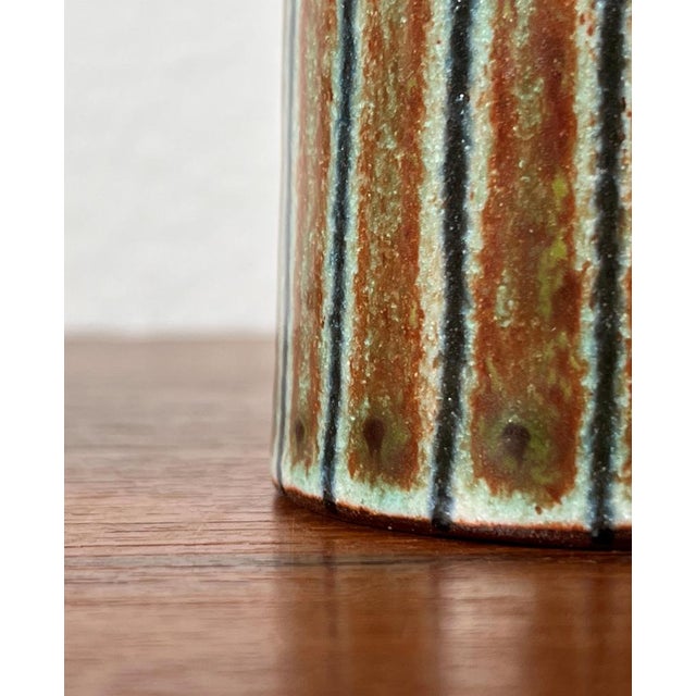 Mid-Century Modern German Studio Pottery Small Jug and Bowl by Monika Maetzel, 1960s, Set of 2 For Sale - Image 9 of 18