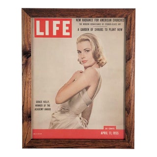 Vintage Grace Kelly Framed Print Life Magazine Iconic Celebrity For Sale