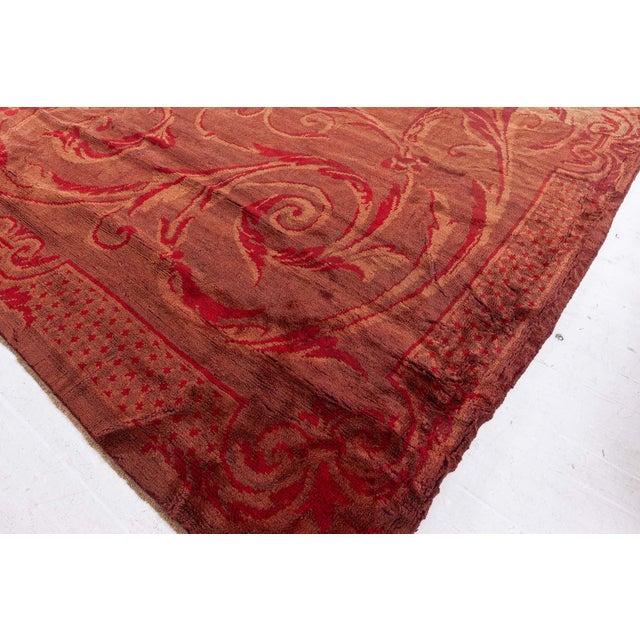 Antique French Savonnerie Rug For Sale - Image 9 of 9