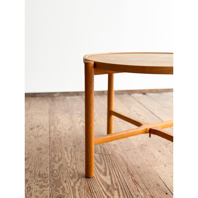 AT35 / PP35 Tray Coffee Table in Oak by Hans J. Wegner for PP Møbler, 1970s For Sale - Image 13 of 17