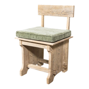 Antique Oak Plank Chair