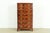 Henredon Georgian Mahogany and Burl Wood Highboy Dresser For Sale - Image 14 of 14
