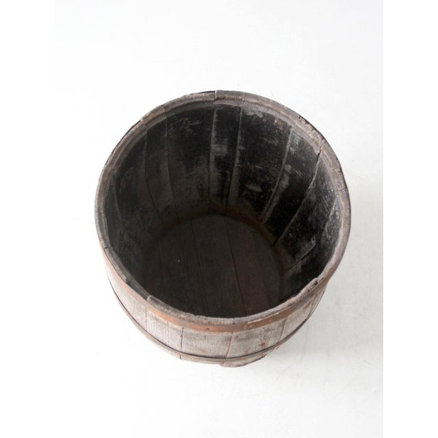 Antique Wooden Barrel For Sale - Image 12 of 13