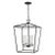 The Dianna four light indoor pendant in midnight black enhances the beauty of your home with ample light and style to...