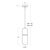 2020s Salon Alabaster Pendant, Natural Brass For Sale - Image 5 of 6