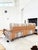Mario Bellini 70s Mario Bellini Cassina "Pianura" style Oak Two Seater Sofa Loveseat (2 of 2) For Sale - Image 4 of 18
