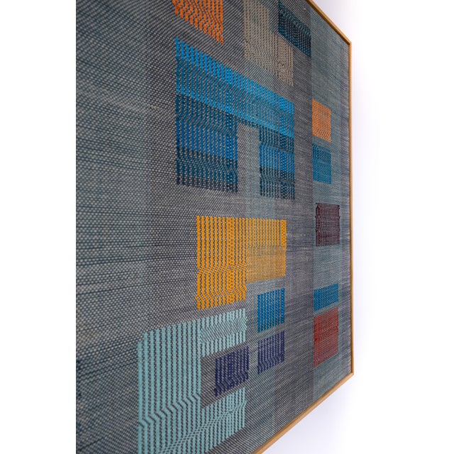 Spigolatura 94 Handwoven Wall Art by Susanna Costantini For Sale - Image 4 of 8