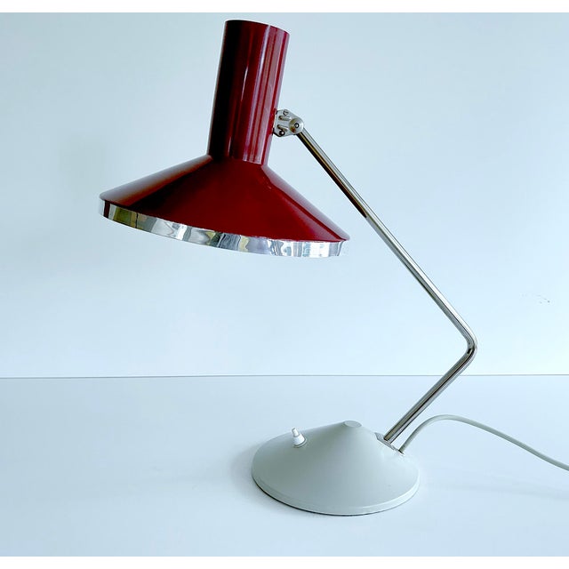 Large Vintage Desk Lamp from Helo, 1960s For Sale - Image 17 of 18