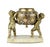 Late 19th Century Napoléon III Gilt Bronze Sculpture of Putti and Champlevé Bowl With Marble Base, France For Sale - Image 4 of 9