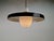Metal Opaline Glass Pendant Lamp attributed to Louis Kalff for Philips, 1960s For Sale - Image 7 of 12