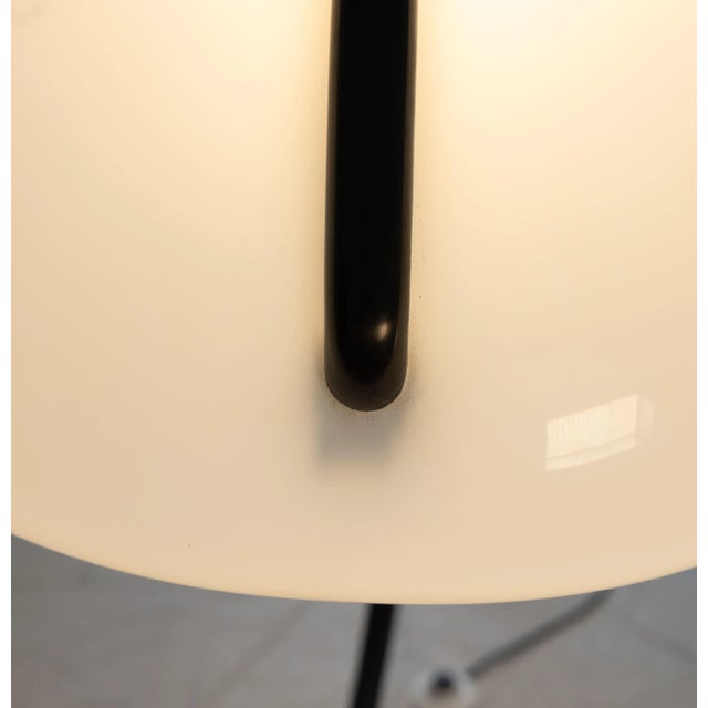 Metal Serpente Floor Lamp by Elio Martinelli for Martinelli Luce For Sale - Image 7 of 10