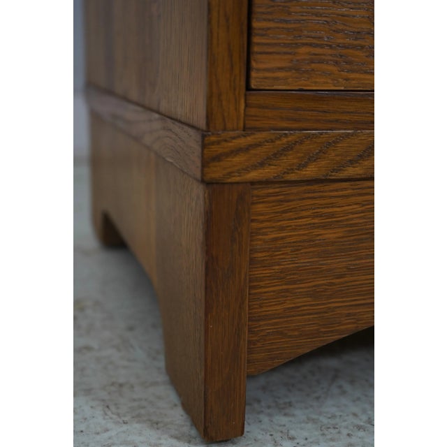 Stickley Mission Oak Arts & Crafts Tv Cabinet For Sale - Image 13 of 18