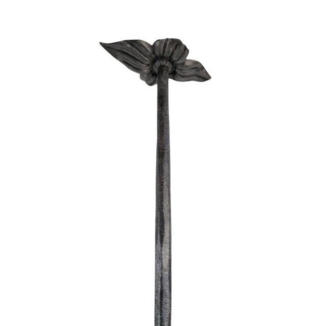 Late 18th Century Wrought Iron Speckkrone Kitchen Crown For Sale - Image 3 of 8