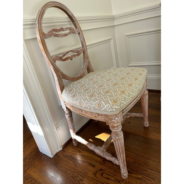 Late 18th Century Late 18th Century Pair of Swedish Moustache Laughing Chairs For Sale - Image 5 of 6