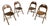 Austrian Art Deco B751 Chairs from Thonet-Mundus, 1930s, Set of 4 For Sale