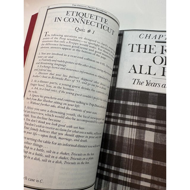 1980 the Official Preppy Handbook Paperback Book by Lisa Birnbach For Sale - Image 9 of 14