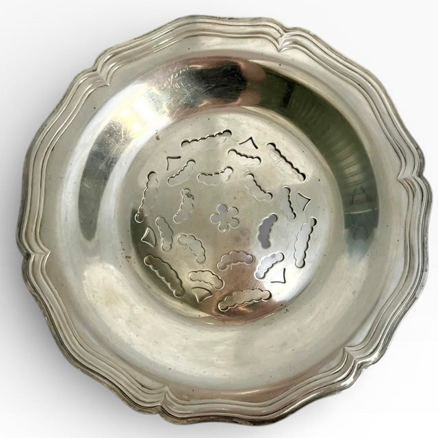 Silver Vintage French Silver Plate Coquillor Butter Press by Jules Lorillon For Sale - Image 8 of 14