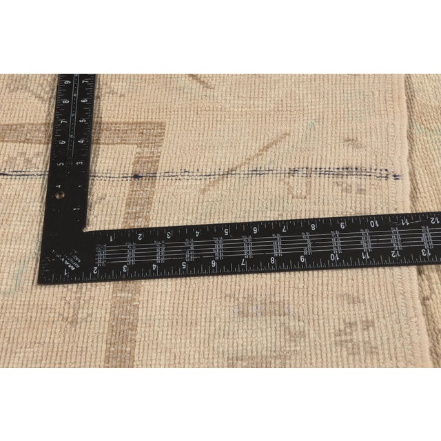 Textile Vintage Turkish Oushak Rug, 06'00 X 08'06 For Sale - Image 7 of 10