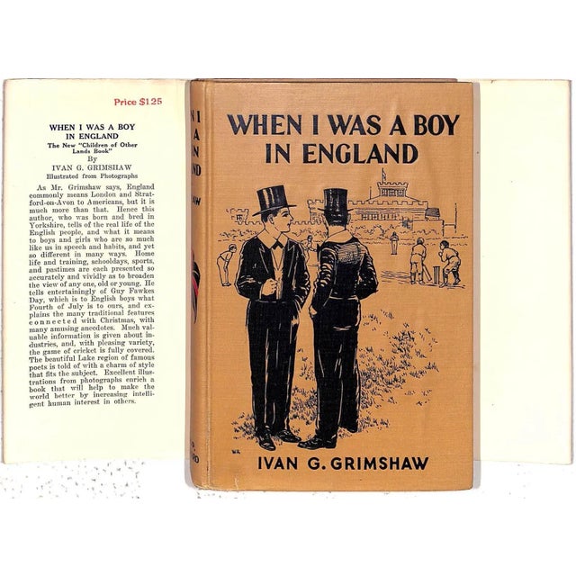 GRIMSHAW, Ivan G. [160] pp. Lothrop, Lee & Shepard Co. 1931 7" x 5" As Mr. Grimshaw says, England commonly means London...