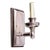 Storia Uno Sconce in Nickel Finish For Sale